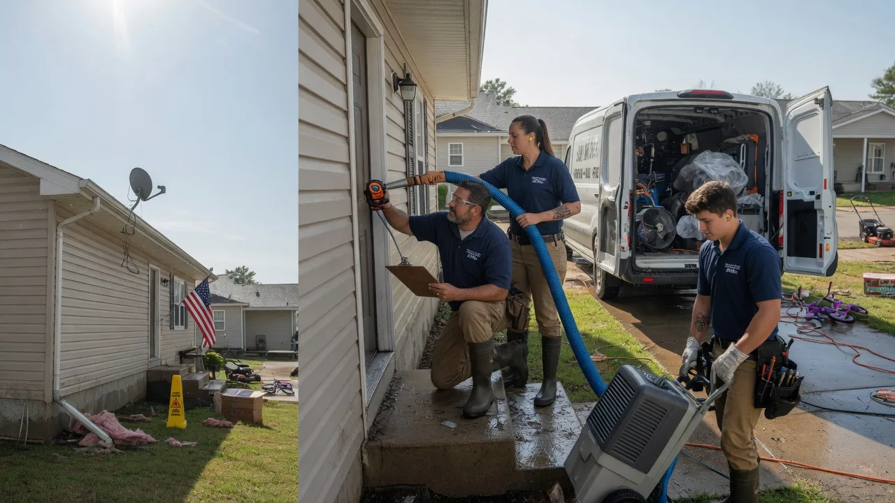 Ceiling Water Damage Restoration in Tiltonsville, OH near me