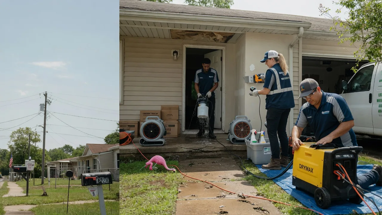 Storm Damage Water Removal in Tiltonsville, OH near me